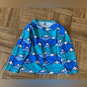 Monica & Andy Blue Long Sleeve Shirt 2T